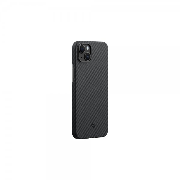Pitaka iPhone 15 Plus Skal MagEZ Case 4 Black/Grey Twill