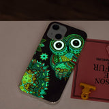 iPhone 15 Plus Skal Motiv Ugglemönster