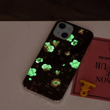 iPhone 15 Plus Skal Motiv Rosor Svart