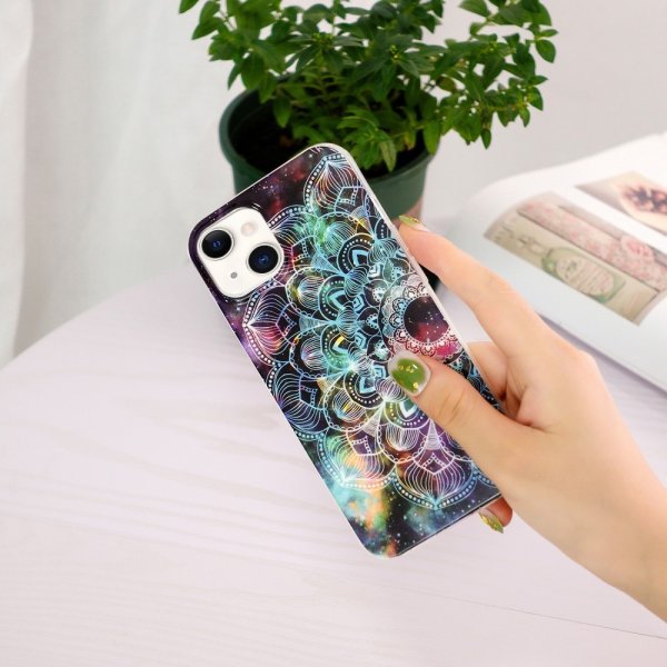iPhone 15 Plus Skal Motiv Rymdmandala
