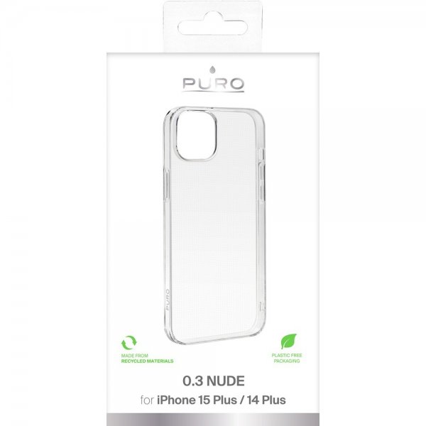 Puro iPhone 14 Plus/iPhone 15 Plus Skal Nude Transparent