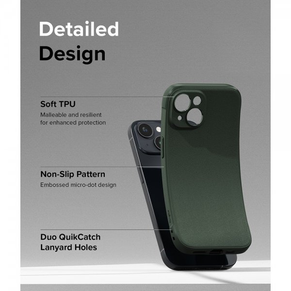 Ringke iPhone 15 Plus Skal Onyx Dark Green