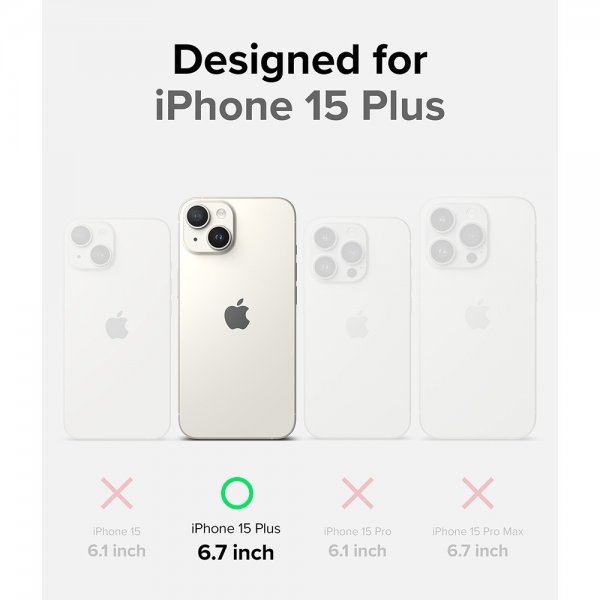 Ringke iPhone 15 Plus Skal Onyx Dark Green