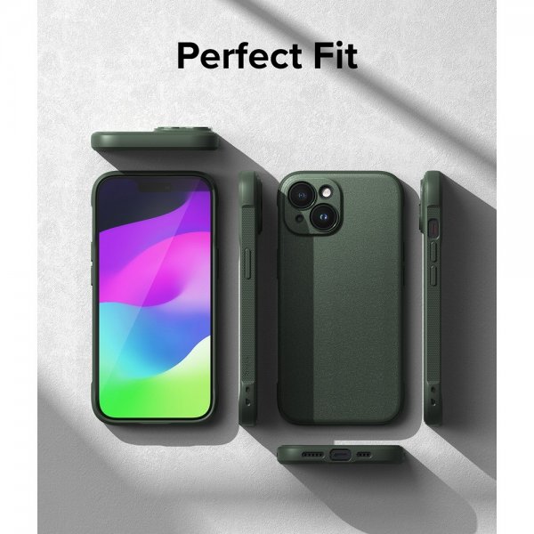 Ringke iPhone 15 Plus Skal Onyx Dark Green