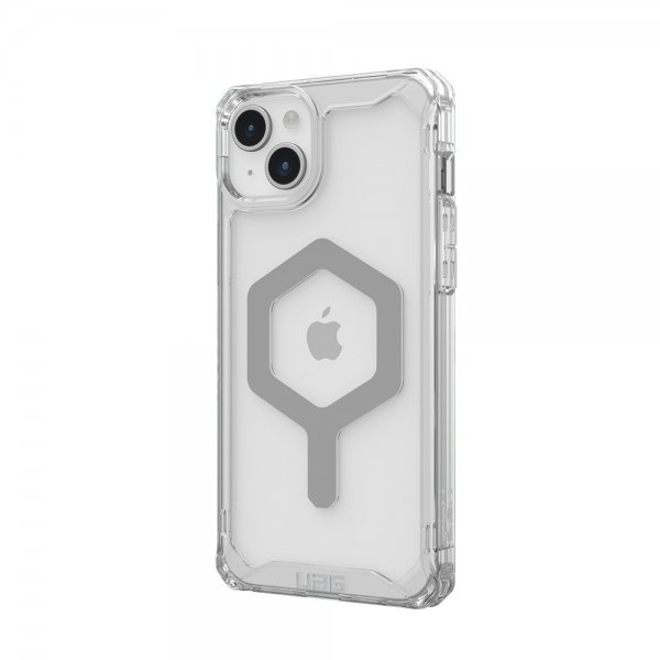 Urban Armor Gear (UAG) iPhone 15 Plus Skal Plyo MagSafe Ice Silver