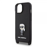 Karl Lagerfeld iPhone 15 Plus Skal Saffiano Crossbody Svart