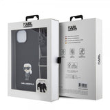Karl Lagerfeld iPhone 15 Plus Skal Saffiano Crossbody Svart