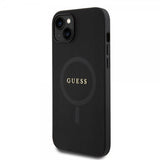 Guess iPhone 15 Plus Skal Saffiano MagSafe Svart