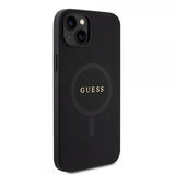Guess iPhone 15 Plus Skal Saffiano MagSafe Svart