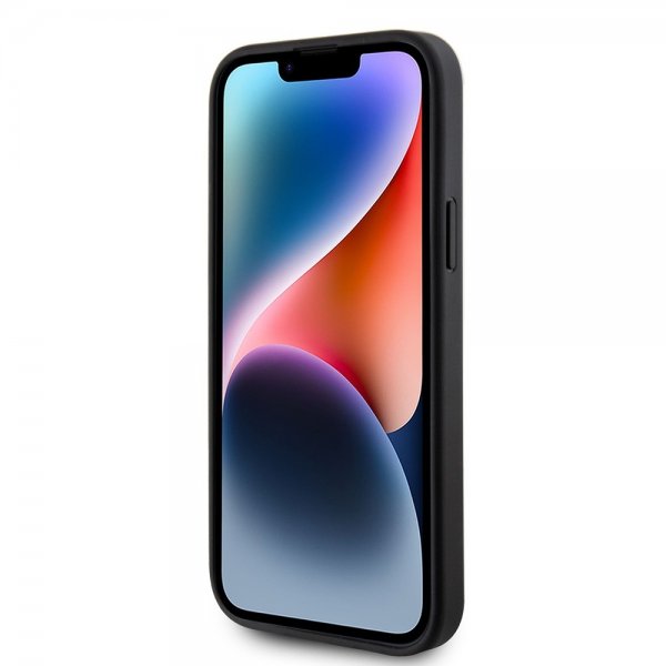 Guess iPhone 15 Plus Skal Saffiano MagSafe Svart