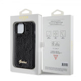 Guess iPhone 15 Plus Skal Sequin Svart
