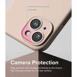 Ringke iPhone 15 Plus Skal Silicone Magnetic Pink Sand