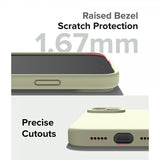 Ringke iPhone 15 Plus Skal Silicone Magnetic Sunny Lime