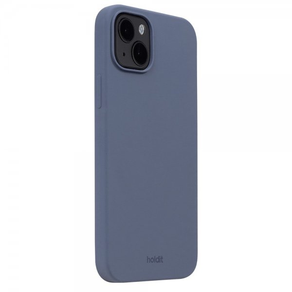 holdit iPhone 15 Plus Skal Silikon Pacific Blue