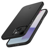 Spigen iPhone 15 Plus Skal Thin Fit Svart