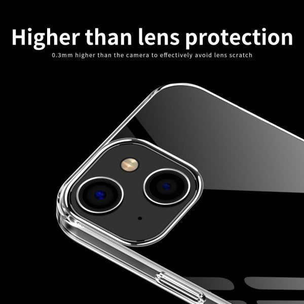 Mofi iPhone 15 Plus Skal Transparent TPU Klar