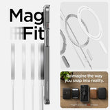 Spigen iPhone 15 Plus Skal Ultra Hybrid MagFit Svart
