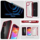 Spigen iPhone 15 Plus Skal Ultra Hybrid Red Crystal