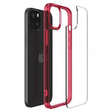 Spigen iPhone 15 Plus Skal Ultra Hybrid Red Crystal