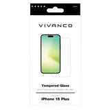 Vivanco iPhone 15 Plus Skärmskydd Härdat Glas