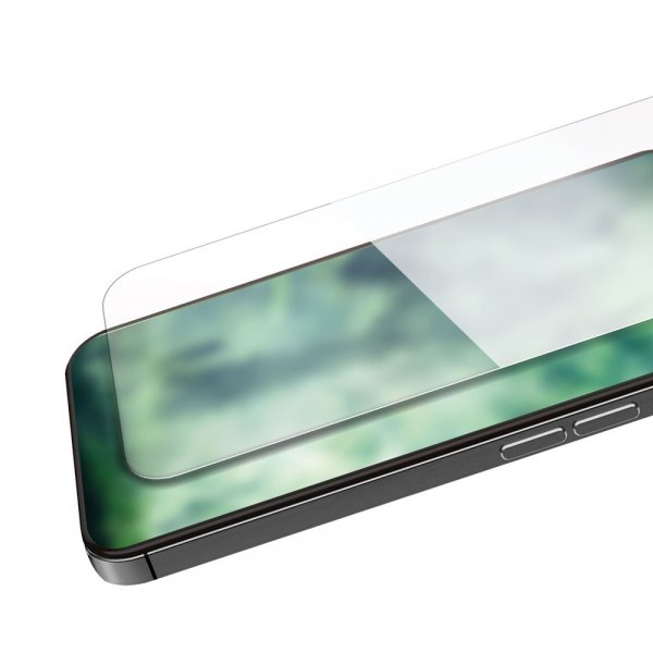 Xqisit iPhone 15 Plus Skärmskydd Tough Glass Case Friendly