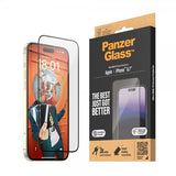 PanzerGlass iPhone 15 Plus Skärmskydd Ultra-Wide Fit EasyAligner