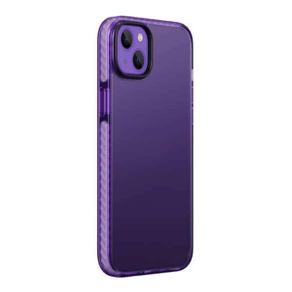 iPhone 15 Plus Skal Stöttålig TPU Lila