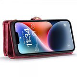 CaseMe iPhone 15 Pro Fodral 008 Series Löstagbart Skal Röd
