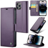 CaseMe iPhone 15 Pro Fodral 023 Series Lila