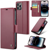 CaseMe iPhone 15 Pro Fodral 023 Series Röd
