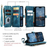 CaseMe iPhone 15 Pro Fodral C30 Series Petrol