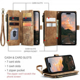 CaseMe iPhone 15 Pro Fodral C30 Series Brun