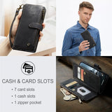 CaseMe iPhone 15 Pro Fodral C30 Series Svart
