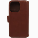 Nordic Covers iPhone 15 Pro Fodral Essential Leather Maple Brown