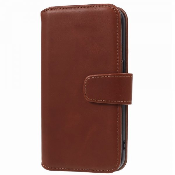 Nordic Covers iPhone 15 Pro Fodral Essential Leather Maple Brown