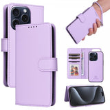 Betopnice iPhone 15 Pro Fodral med Löstagbart Skal 005 Lila