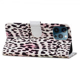 iPhone 15 Pro Fodral Motiv Leopardmönster