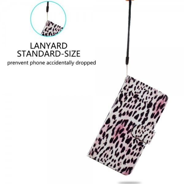 iPhone 15 Pro Fodral Motiv Leopardmönster