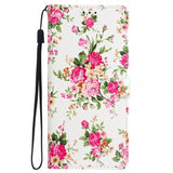 iPhone 15 Pro Fodral Motiv Röda Blommor