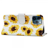 iPhone 15 Pro Fodral Motiv Solrosor