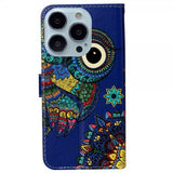 iPhone 15 Pro Fodral Motiv Uggla Mandala