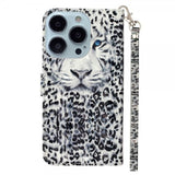 iPhone 15 Pro Fodral Motiv Vit Tiger