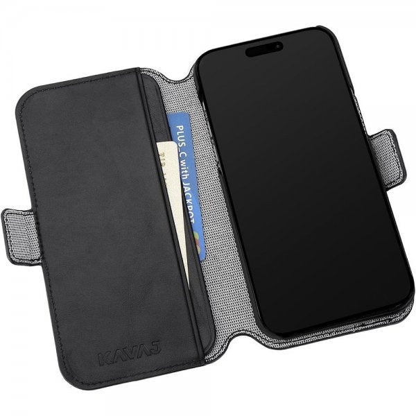 KAVAJ iPhone 15 Pro Fodral Phoenix Svart