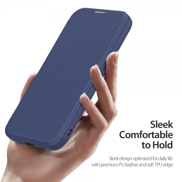 Dux Ducis iPhone 15 Pro Fodral Skin X Pro Series MagSafe Blå