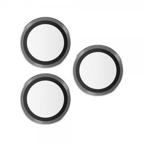 PanzerGlass iPhone 15 Pro/iPhone 15 Pro Max Kameraskydd Hoops Svart