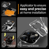 PanzerGlass iPhone 15 Pro/iPhone 15 Pro Max Kameraskydd Hoops Svart