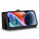 CaseMe iPhone 15 Pro Max Fodral 008 Series Löstagbart Skal Svart