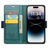 CaseMe iPhone 15 Pro Max Fodral 023 Series Grön