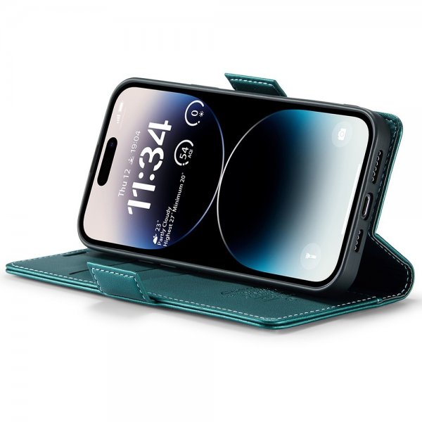CaseMe iPhone 15 Pro Max Fodral 023 Series Grön