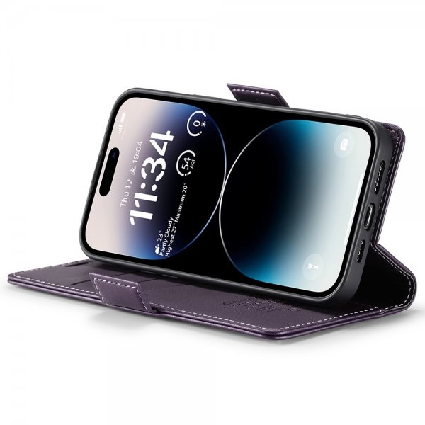 CaseMe iPhone 15 Pro Max Fodral 023 Series Lila